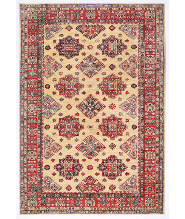 Hand Knotted Kazak Wool Rug 8'  0" x 11'  4" - No. AT69419