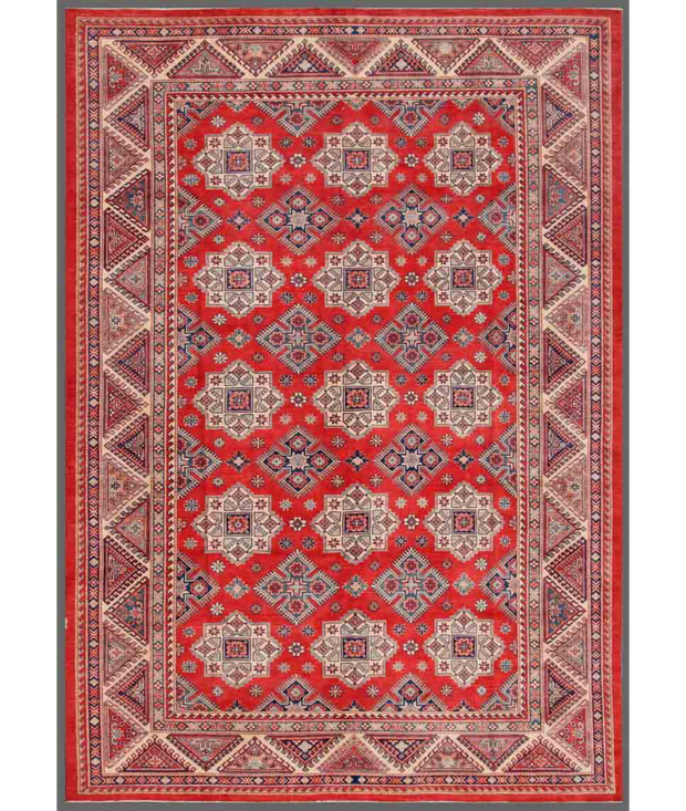 Hand Knotted Kazak Wool Rug 10'  1" x 14'  0" - No. AT77230
