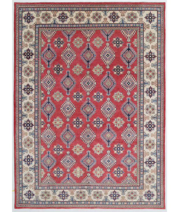 Hand Knotted Kazak Wool Rug 9'  0" x 12'  3" - No. AT33930