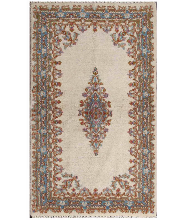 Hand Knotted Kerman Wool Rug 2'  10" x 5'  0" - No. AT46864