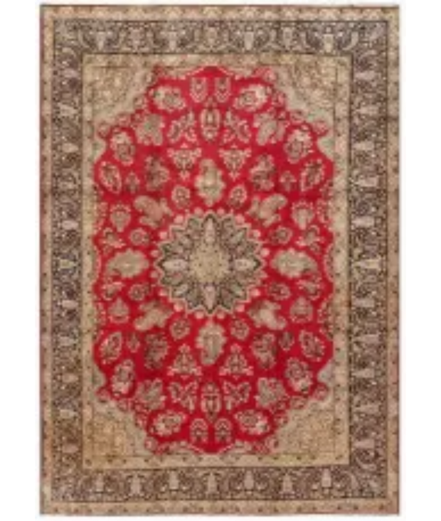 Hand Knotted Kerman Wool Rug 9'  8" x 13'  4" - No. AT96280