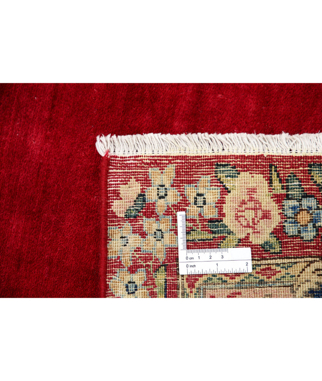 Afghan Oriental Kerman Rug 9' 11" x 13' 9" Hand-Knotted | No. AT52880