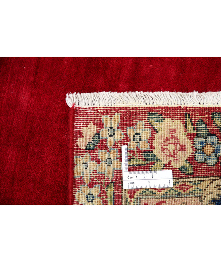 Afghan Oriental Kerman Rug 9' 11" x 13' 9" Hand-Knotted | No. AT52880