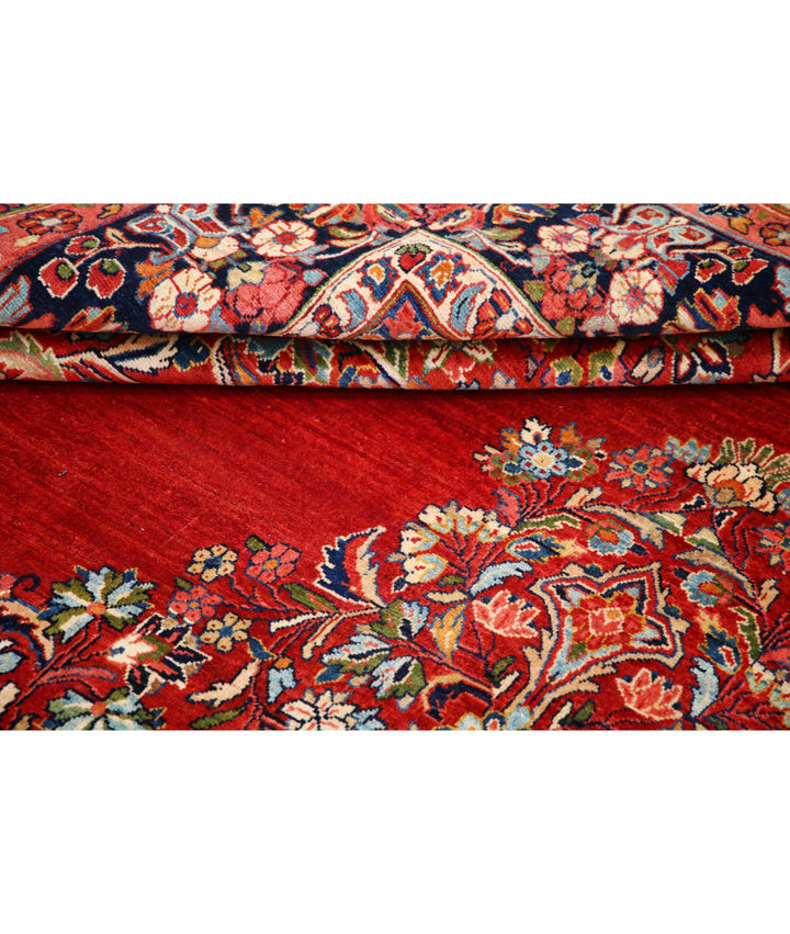 Afghan Oriental Kerman Rug 8' 4" x 11' 4" Hand-Knotted | No. AT89576