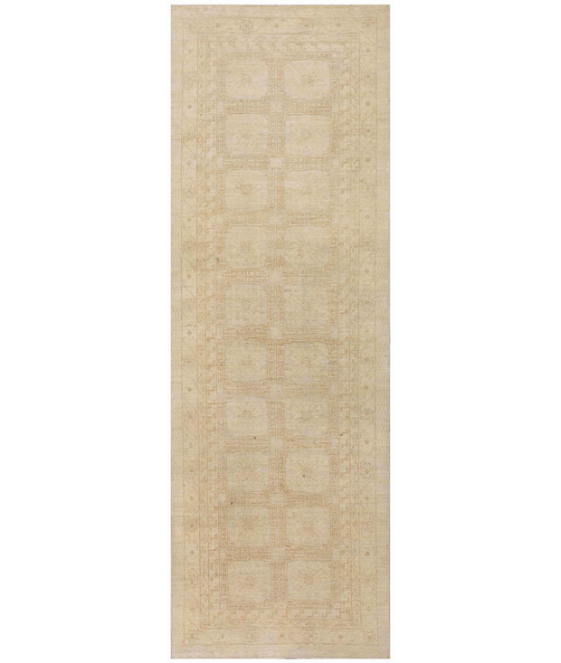 Hand Knotted Khotan Wool Rug 4'  0" x 12'  0" - No. AT15163