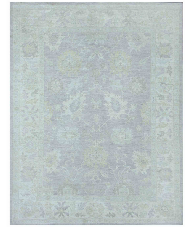 Hand Knotted Khotan Wool Rug 8'  8" x 11'  6" - No. AT65930