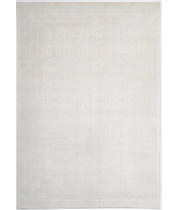 Hand Knotted Khotan Wool Rug 8'  6" x 12'  7" - No. AT97646