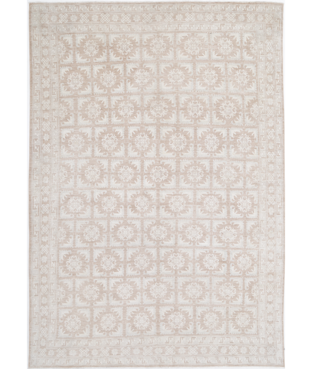 Hand Knotted Khotan Wool Rug 8'  6" x 12'  3" - No. AT72102