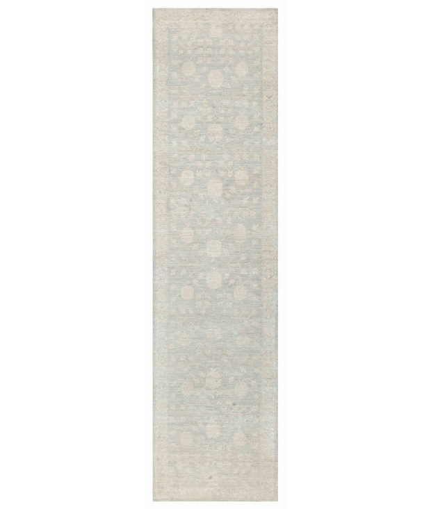 Hand Knotted Khotan Wool Rug 2'  8" x 10'  4" - No. AT37606