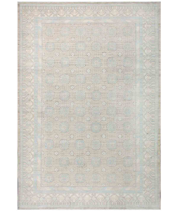 Hand Knotted Khotan Wool Rug 12'  0" x 17'  9" - No. AT97020