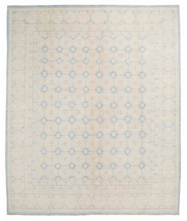 Hand Knotted Khotan Wool Rug 7'  10" x 9'  4" - No. AT22471