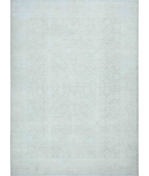 Hand Knotted Khotan Wool Rug 8'  9" x 11'  11" - No. AT83190