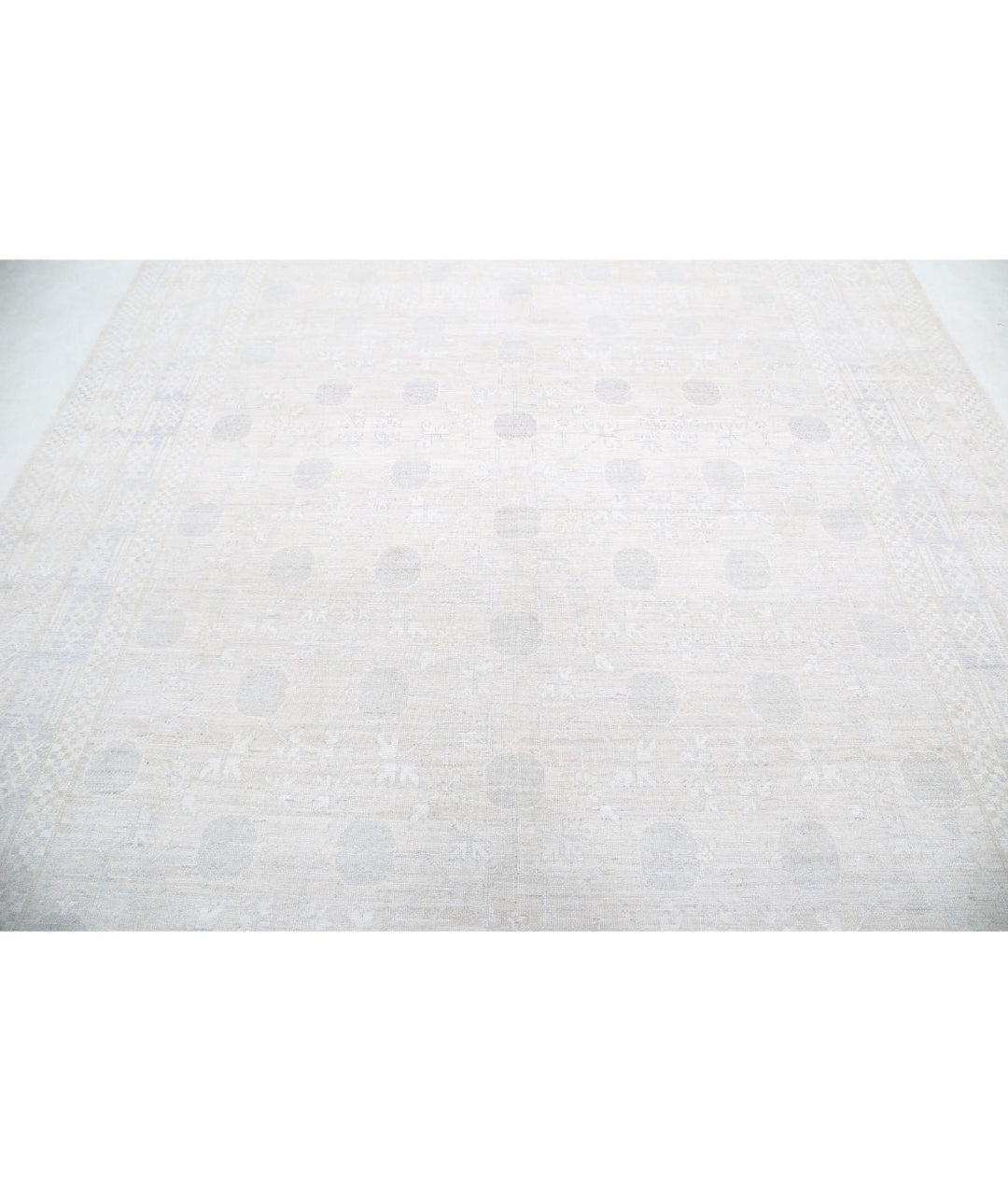 Hand Knotted Khotan Wool Rug 7' 11" x 9' 10" - No. AT999194