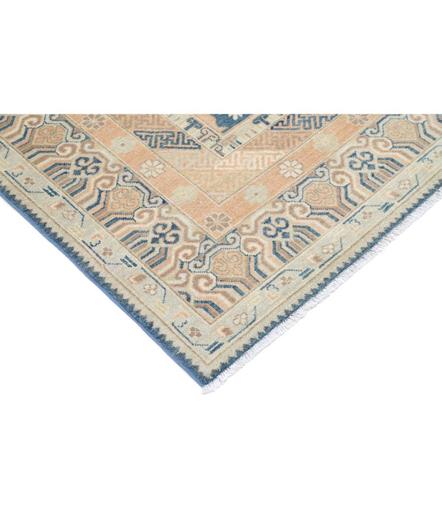 Hand Knotted Khotan Wool Rug 9' 3" x 11' 10" - No. AT85827