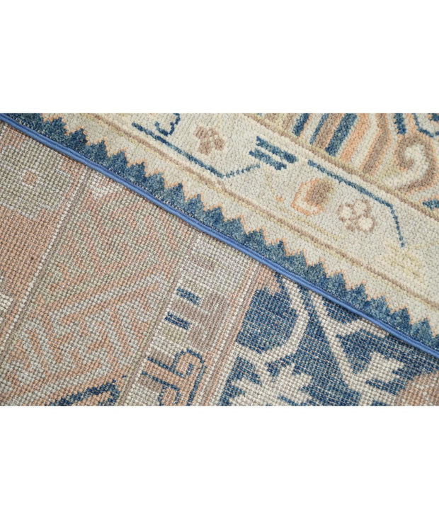 Hand Knotted Khotan Wool Rug 9' 3" x 11' 10" - No. AT85827
