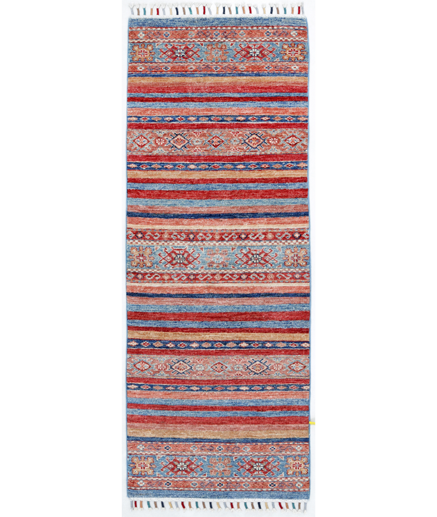 Hand Knotted Khurjeen Wool Rug 2'  0" x 5'  7" - No. AT56881