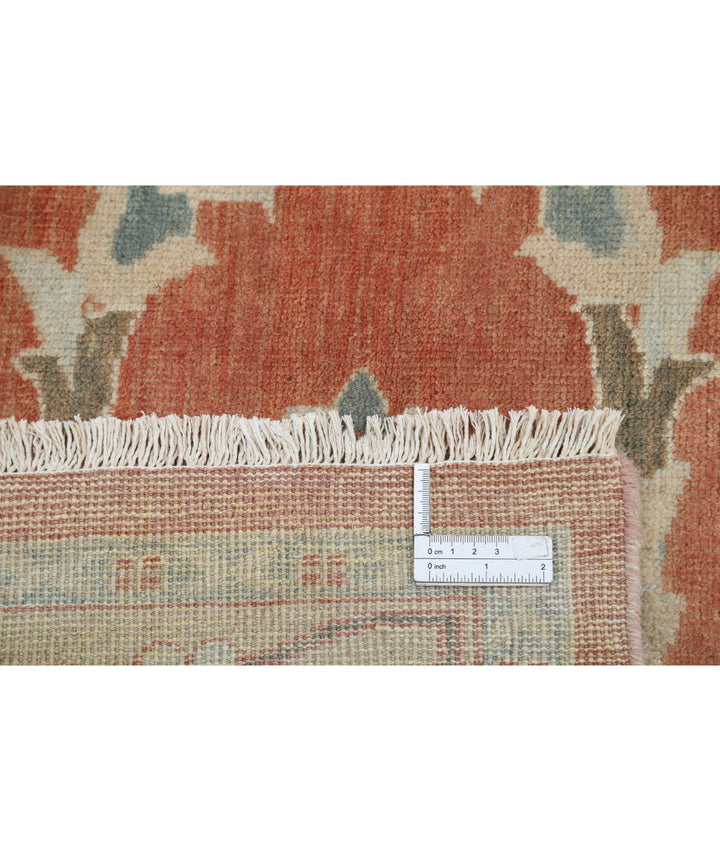 Afghan Oriental Rug 8' 0" x 9' 9" Hand-Knotted | No. AT69585