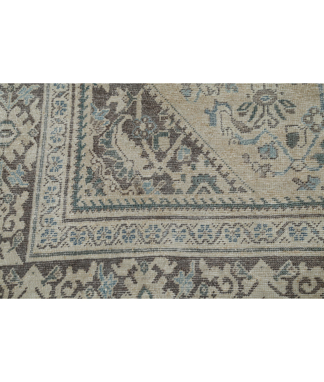 Afghan Mahal Rug 8'8" x 12'9" Hand-Knotted | No. AT86424