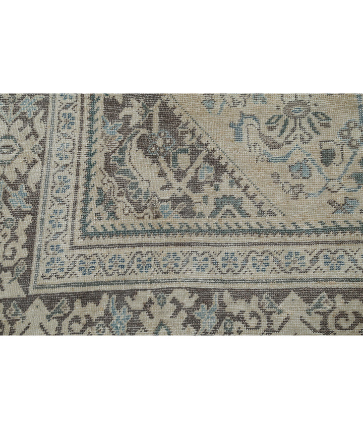 Afghan Mahal Rug 8'8" x 12'9" Hand-Knotted | No. AT86424