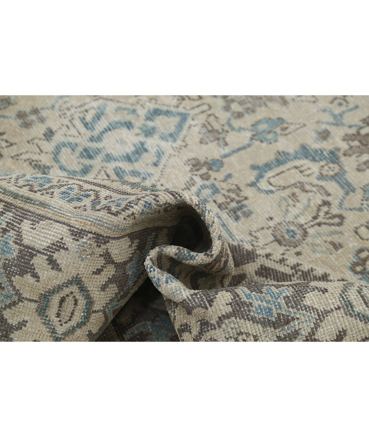 Afghan Mahal Rug 8'8" x 12'9" Hand-Knotted | No. AT86424