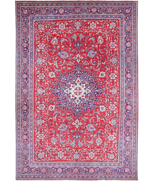 Hand Knotted Oriental Mahal Wool Rug 6' 10" x 10' 5" - No. AT64288
