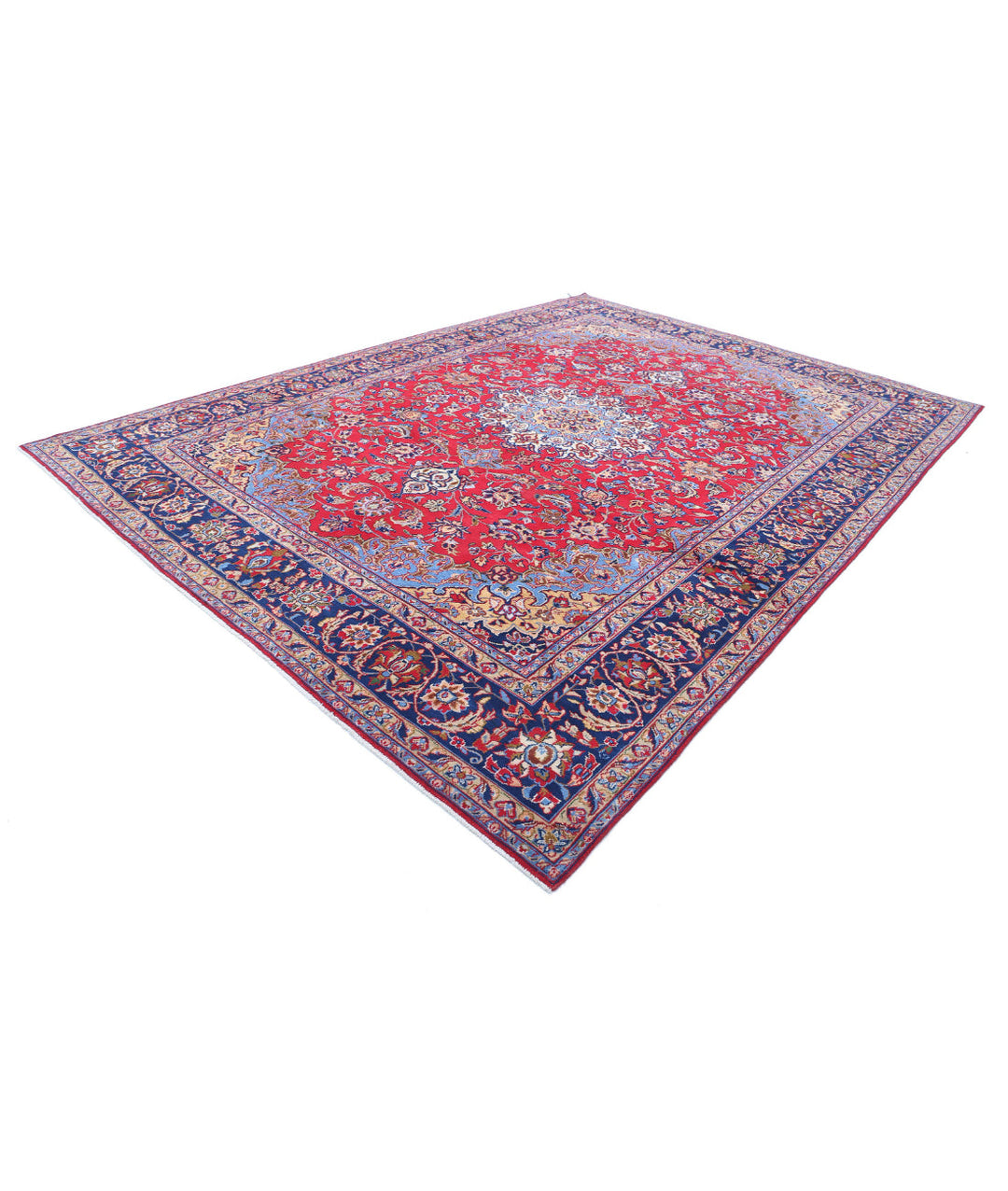 Afghan Oriental Rug 9' 6" x 13' 2" Hand-Knotted | No. AT83063