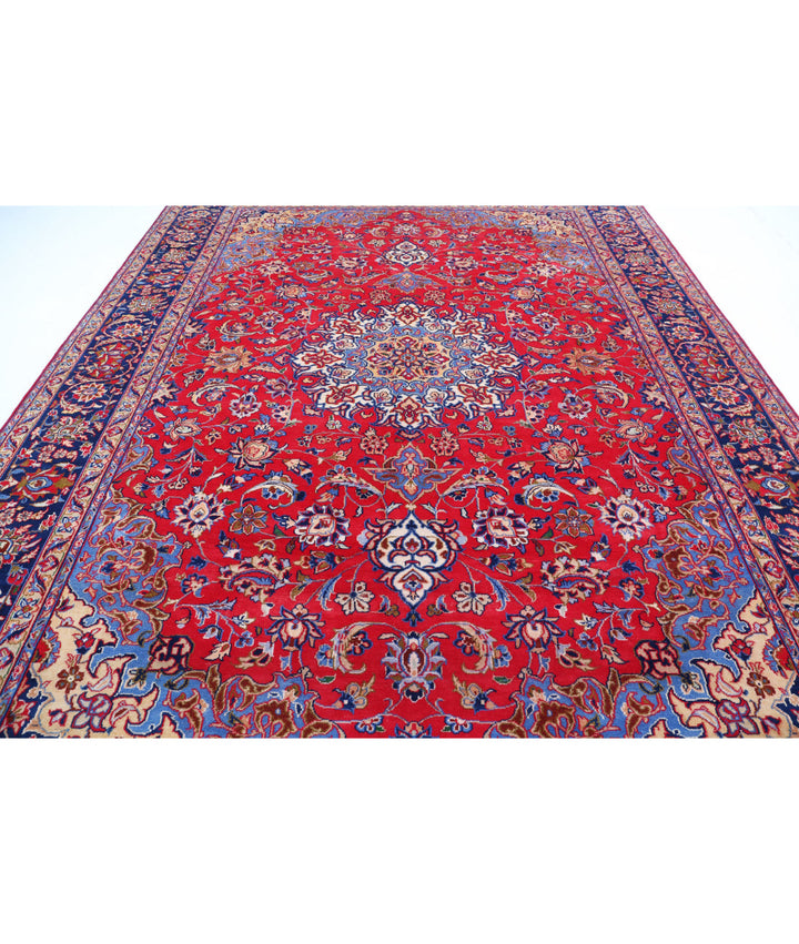 Afghan Oriental Rug 9' 6" x 13' 2" Hand-Knotted | No. AT83063