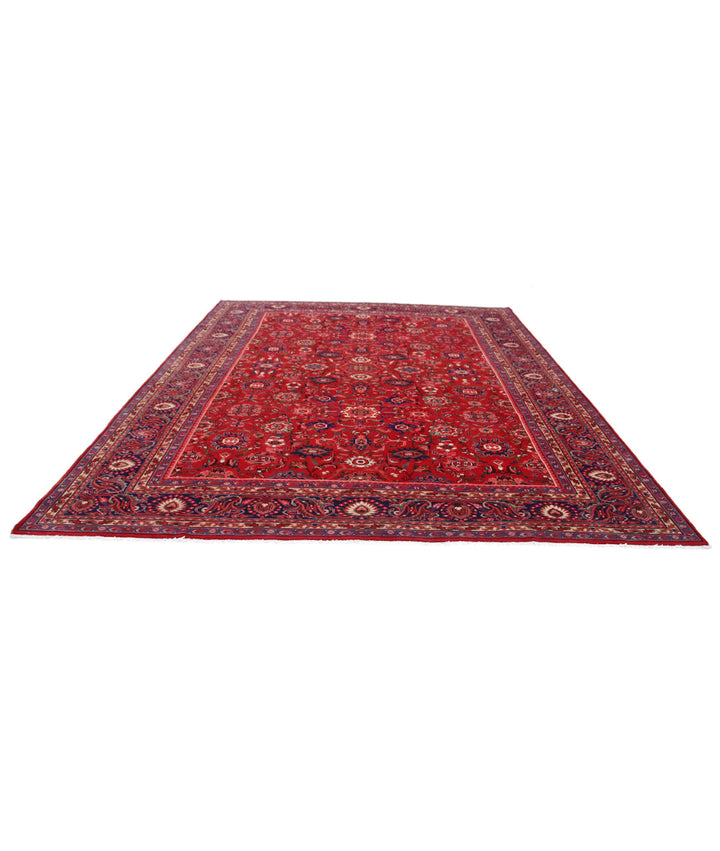 Afghan Oriental Rug 10' 2" x 12' 8" Hand-Knotted | No. AT59975