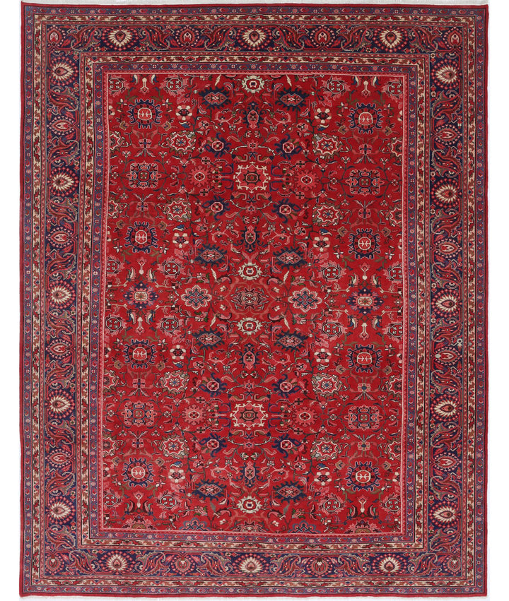 Afghan Oriental Rug 10' 2" x 12' 8" Hand-Knotted | No. AT59975