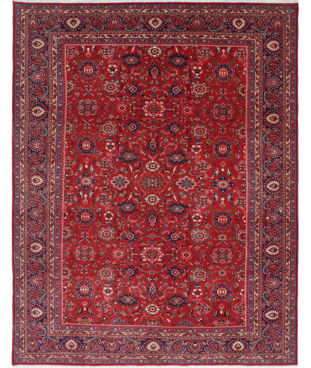 Hand Knotted Oriental Mahal Wool Rug 10' 2" x 12' 8" - No. AT59975