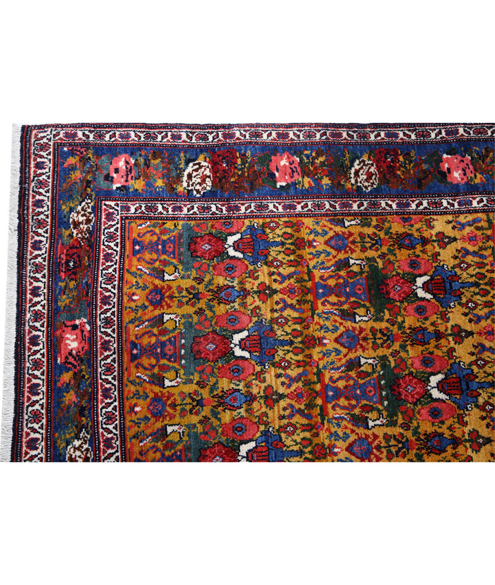 Hand Knotted Antique Oriental Malayer Wool Rug 5' 4" x 7' 10" - No. AT472362