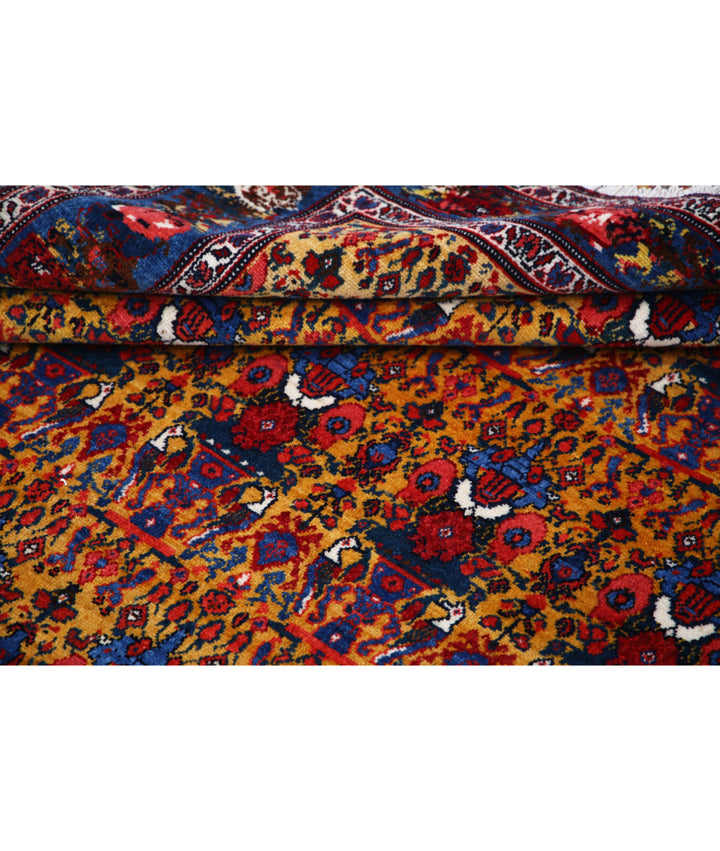 Hand Knotted Antique Oriental Malayer Wool Rug 5' 4" x 7' 10" - No. AT472362