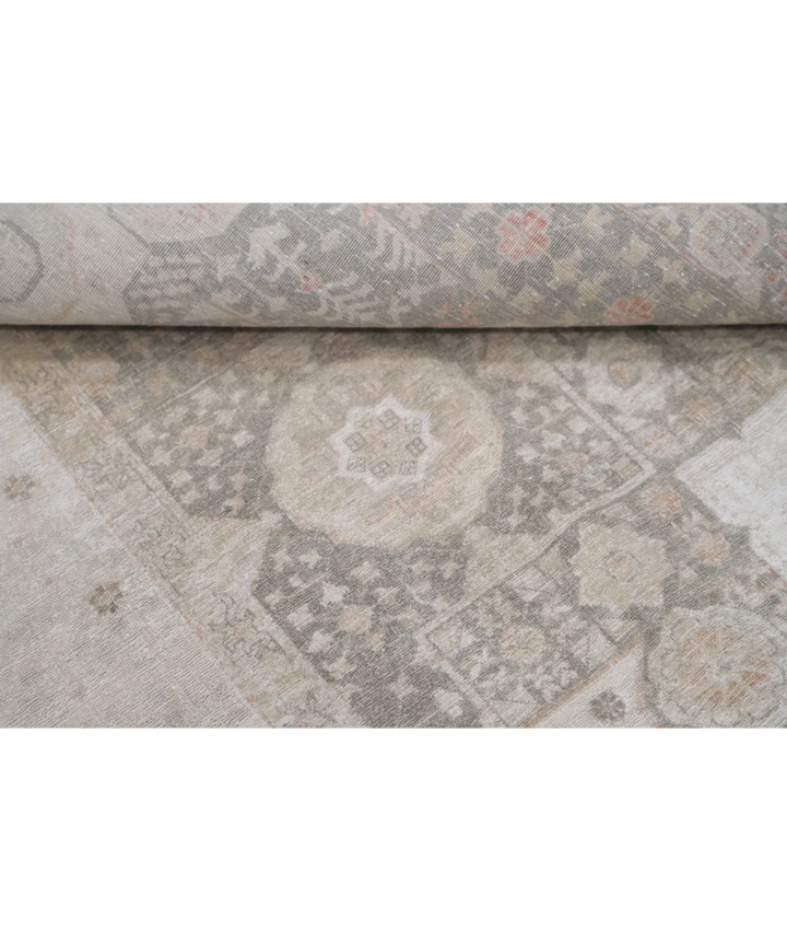 Hand Knotted Mamluk Wool Rug 6' 6" x 9' 6" - No. AT12489