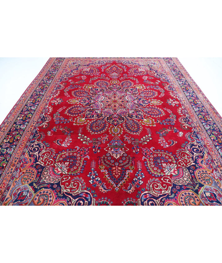 Afghan Oriental Rug 9' 7" x 12' 11" Hand-Knotted | No. AT99179