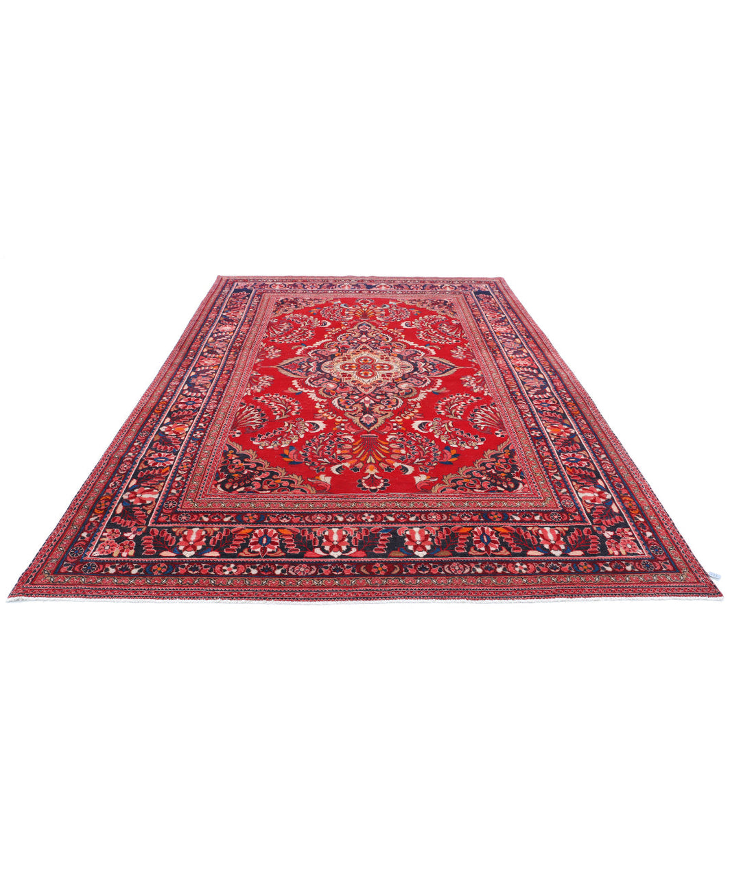 Afghan Oriental Rug 7' 8" x 11' 11" Hand-Knotted | No. AT82210