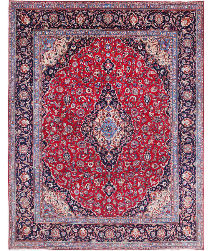 Afghan Oriental Rug 9' 8" x 12' 6" Hand-Knotted | No. AT21138