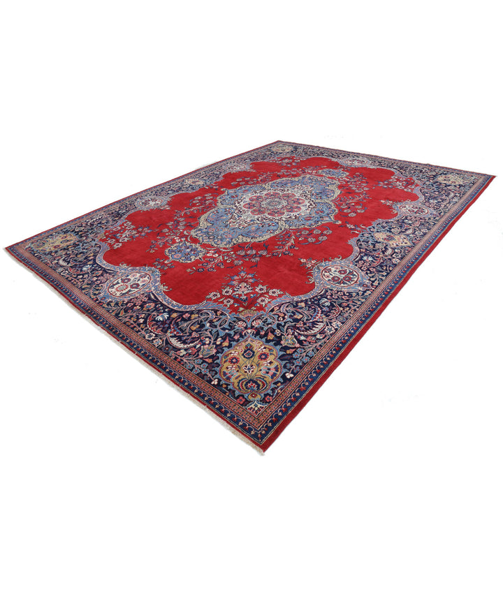 Afghan Oriental Rug 10' 7" x 13' 7" Hand-Knotted | No. AT15259