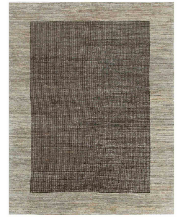 Hand Knotted Modcar Wool Rug 4'  10" x 6'  2" - No. AT16955