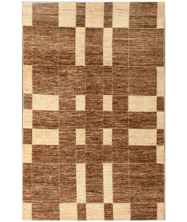 Hand Knotted Modcar Wool Rug 5'  9" x 8'  10" - No. AT75757