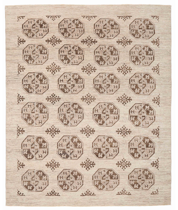 Hand Knotted Modcar Wool Rug 7'  1" x 9'  9" - No. AT84911