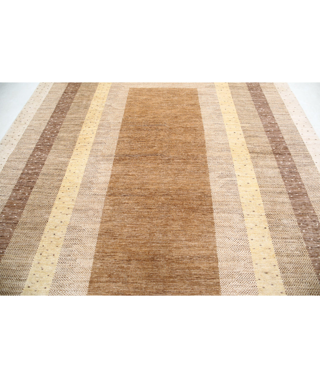 Afghan Gabbeh Rug 8' 8" x 11' 10" Hand-Knotted | No. AT34338