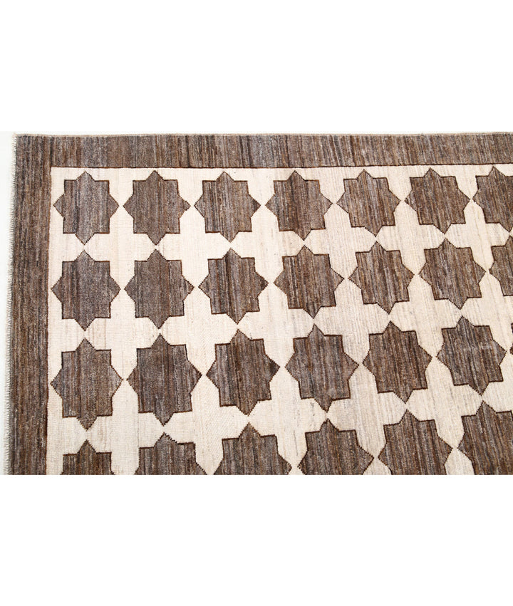 Hand Knotted Modcar Wool Rug 8' 7" x 10' 9" - No. AT61781