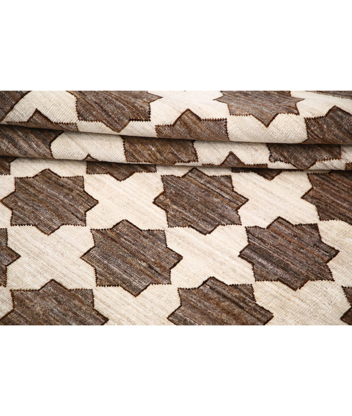 Hand Knotted Modcar Wool Rug 8' 7" x 10' 9" - No. AT61781