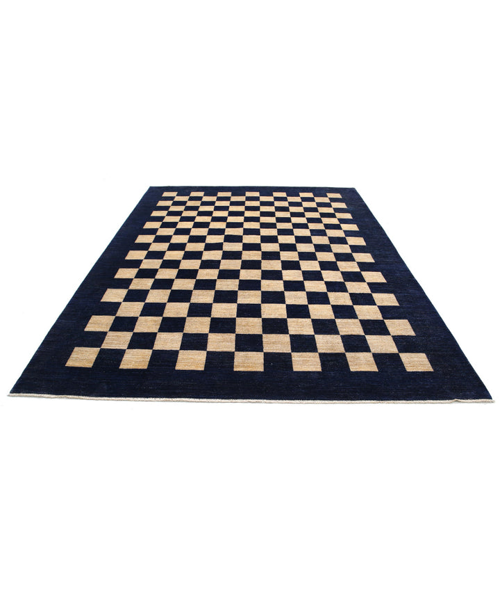 Hand Knotted Modcar Wool Rug 7' 10" x 10' 2" - No. AT46557