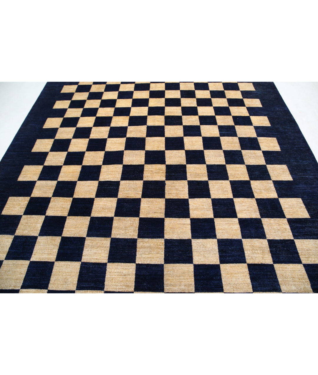 Hand Knotted Modcar Wool Rug 7' 10" x 10' 2" - No. AT46557