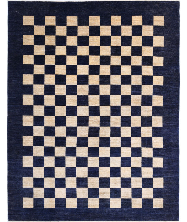 Hand Knotted Modcar Wool Rug 7' 10" x 10' 2" - No. AT46557