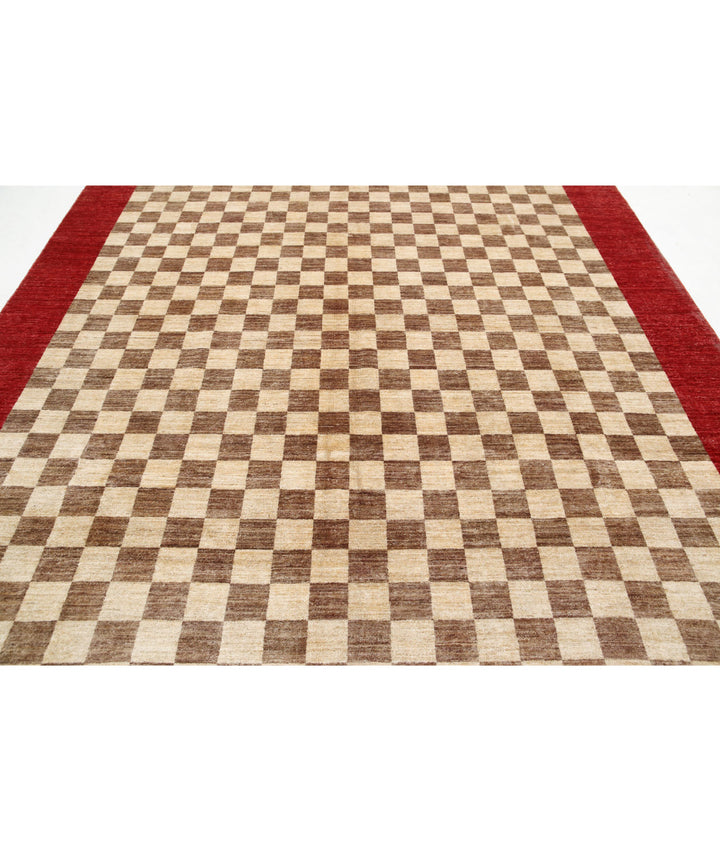 Hand Knotted Modcar Wool Rug 8' 5" x 11' 5" - No. AT80531