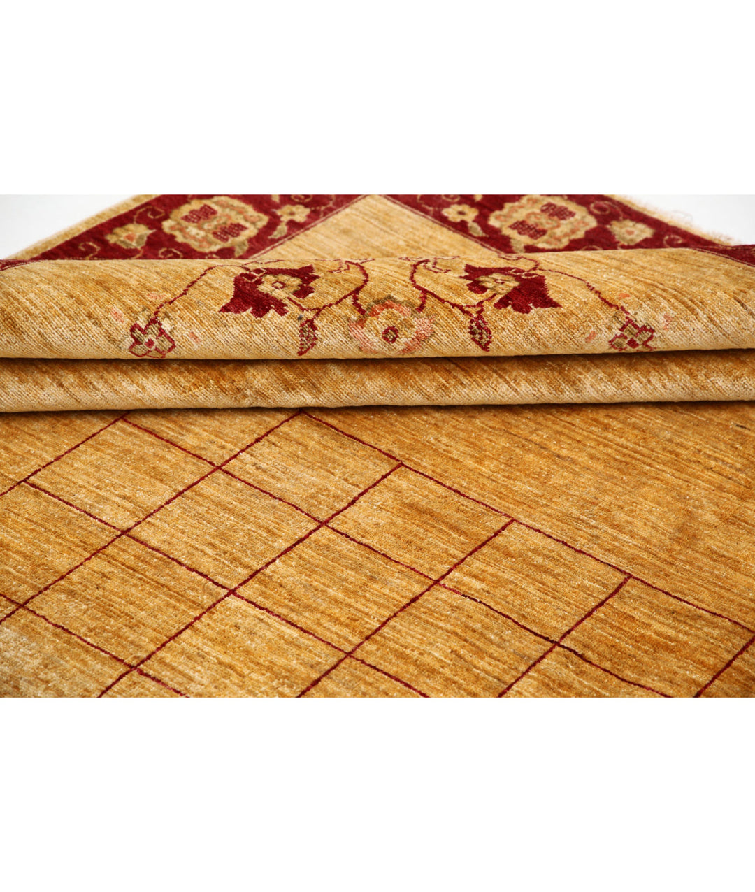 Hand Knotted Modcar Wool Rug 9' 2" x 12' 0" - No. AT64857