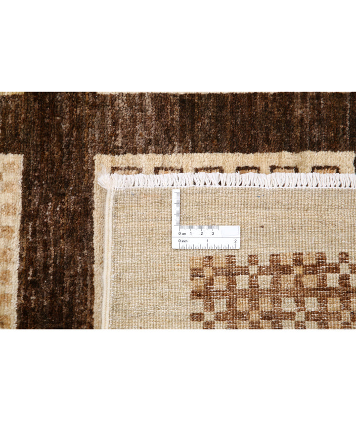 Afghan Modcar Rug 8' 4" x 11' 7" Hand-Knotted | No. AT36505