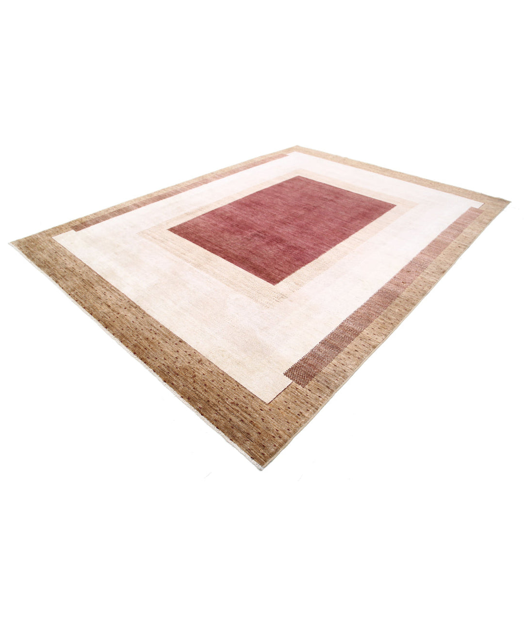 Hand Knotted Modcar Wool Rug 8' 9" x 11' 9" - No. AT98139
